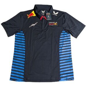 Oracle Red Bull Racing Sergio Perez #11 Castore F1 Team Polo Shirt NWT XL